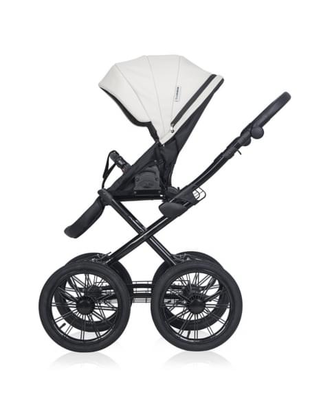 Коляска 3 в 1 Riko Basic Montana X Ecco Prestige, 11 White (белый)