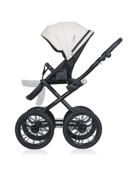 Коляска 3 в 1 Riko Basic Montana X Ecco Prestige, 11 White (белый)