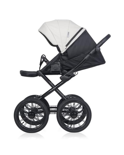 Коляска 3 в 1 Riko Basic Montana X Ecco Prestige, 11 White (белый)