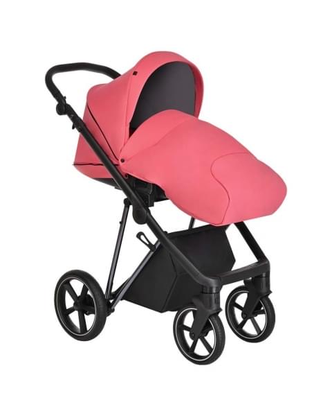 Коляска 3 в 1 Roan Sol Luxury, Viva Magenta шасси Nikiel (Розовый)