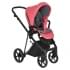 Коляска 3 в 1 Roan Sol Luxury, Viva Magenta шасси Nikiel (Розовый)