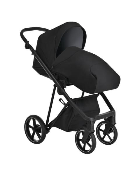 Коляска 3 в 1 Roan Sol, True Black (Черный)