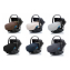 Коляска 3 в 1 Tutis Novo Leather 2023, Dark Grey (Темно-серый)