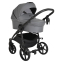 Коляска 3 в 1 Tutis Novo Leather 2023, Dark Grey (Темно-серый)
