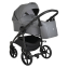 Коляска 3 в 1 Tutis Novo Leather 2023, Dark Grey (Темно-серый)