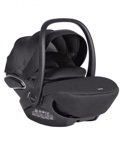 Коляска Carrello Vector CRL-6550 Vega Absolute Black 3 в 1 Prime Blue