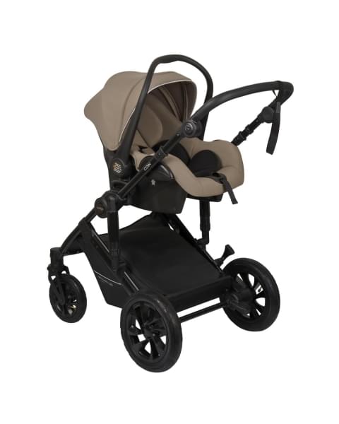 Детская коляска Indigo Coin 3 в 1 темно-бежевый