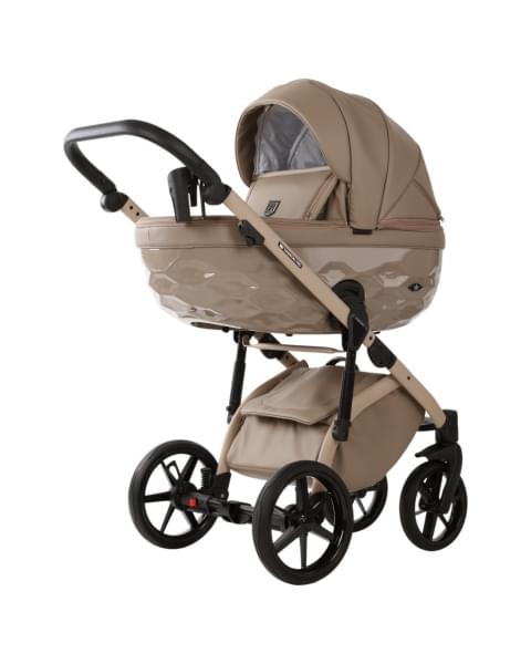 Коляска Adamex Chantal Pro Natura 2 в 1 - CN-4-CAPPUCCINO