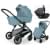 Коляска Agex Prima Pro 3 в 1 с автокреслом i-Team Grey Mint (Зеленый)