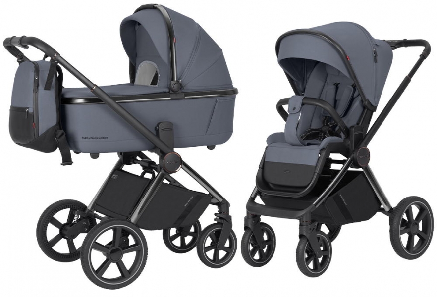 Коляска Carrello Ultimo Chrome CRL-6524 2025 2 в 1 Cool Grey