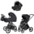 Коляска Carrello Vector 2025 CRL-6551 Nova DK791 Black Line 3 в 1 Shadow Black