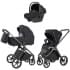 Коляска Carrello Vector 2025 CRL-6551 Nova DK791 Black Line 3 в 1 Shadow Black