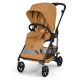 Коляска Cybex Melio Carbon 2026 цвет Cinnamon Yellow с дождевиком