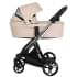 Коляска Ibebe I-Stop Leather 2 в 1 IS 18 Beige/Chrome
