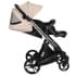 Коляска Ibebe I-Stop Leather 2 в 1 IS 18 Beige/Chrome