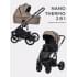 Коляска Riko Nano Thermo 2 в 1 цвет 11 Cappucino (бежевый)