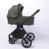 Коляска детская Peppy Monaco 2 в 1 Oliva Green (зеленый), рама черная