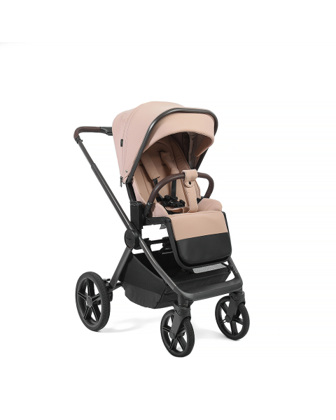 Коляска детская Peppy Soho 2 в 1 Rose (пыльная роза), рама серо-бежевый