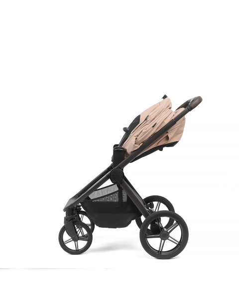 Коляска детская Peppy Soho 2 в 1 Rose (пыльная роза), рама серо-бежевый