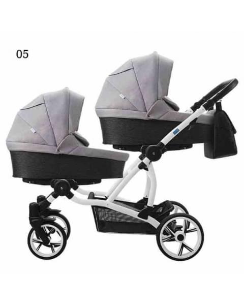 Коляска для двойни 2 в 1 AroTeam Twinat Duo 19