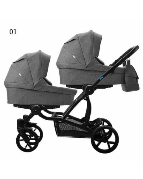 Коляска для двойни 2 в 1 AroTeam Twinat Duo 19
