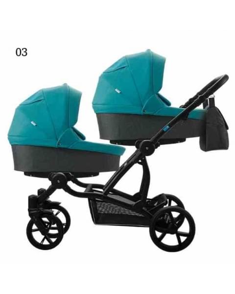Коляска для двойни 2 в 1 AroTeam Twinat Duo 19