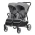 Коляска для двойни 2 в 1 Carrello Connect CRL-5502/1, Ink Grey (Серый)
