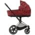 Коляска для новорожденных Cybex Priam IV 1 В 1 Rockstar/Rosegold