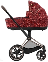 Коляска для новорожденных Cybex Priam IV 1 В 1 Rockstar/Rosegold
