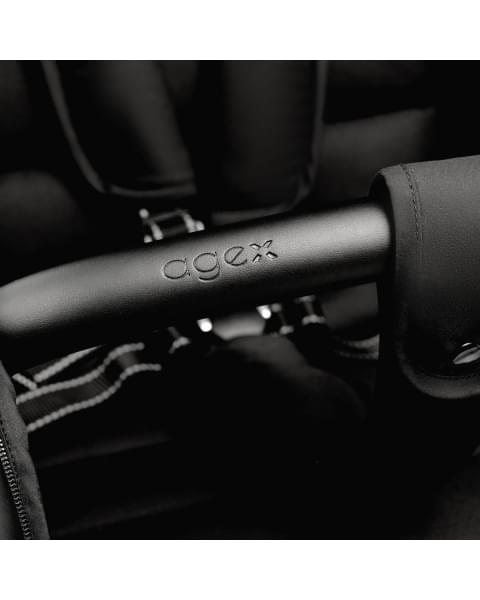 Коляска прогулочная Agex Mini LX, Black (Черный)
