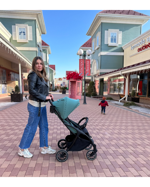 Коляска прогулочная Agex Mini LX, Black (Черный)