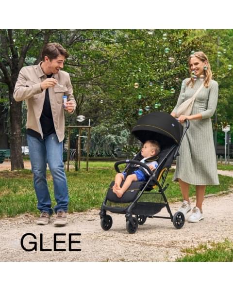 Коляска прогулочная Chicco Glee, Uneven Black (Черный)