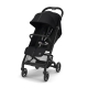 Коляска прогулочная Cybex Beezy (с дождевиком и бампером), Moon Black (Черный)