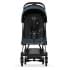 Коляска прогулочная Cybex Coya шасси Rose Gold, FE Jewels of Nature (Синий с принтом)