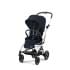 Коляска прогулочная Cybex Eezy S Twist+ 2 SLV (с дождевиком и бампером), Ocean Blue (Синий)
