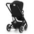 Коляска прогулочная Cybex Talos S Lux шасси BLK (с дождевиком), Moon Black (Черный)