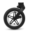 Коляска прогулочная Cybex Talos S Lux шасси BLK (с дождевиком), Moon Black (Черный)