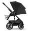 Коляска прогулочная Cybex Talos S Lux шасси BLK (с дождевиком), Moon Black (Черный)