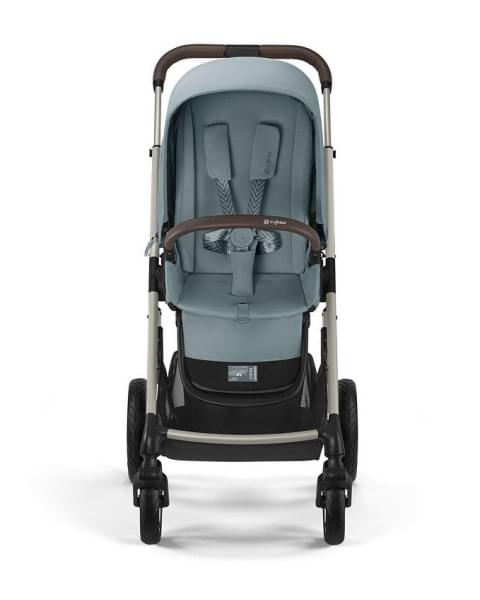Коляска прогулочная Cybex Talos S Lux шасси TPE (с дождевиком), Sky Blue (Голубой)