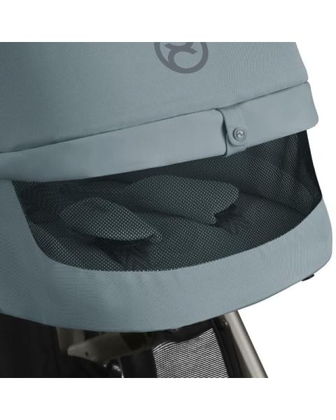 Коляска прогулочная Cybex Talos S Lux шасси TPE (с дождевиком), Sky Blue (Голубой)