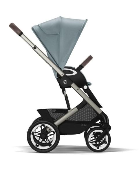 Коляска прогулочная Cybex Talos S Lux шасси TPE (с дождевиком), Sky Blue (Голубой)