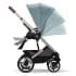Коляска прогулочная Cybex Talos S Lux шасси TPE (с дождевиком), Sky Blue (Голубой)