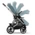 Коляска прогулочная Cybex Talos S Lux шасси TPE (с дождевиком), Sky Blue (Голубой)