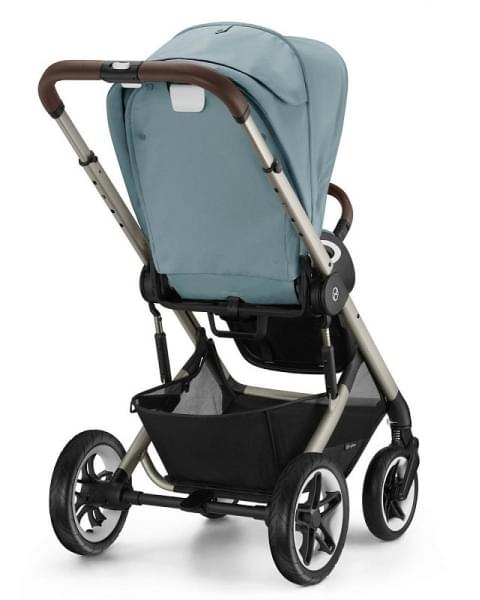 Коляска прогулочная Cybex Talos S Lux шасси TPE (с дождевиком), Sky Blue (Голубой)