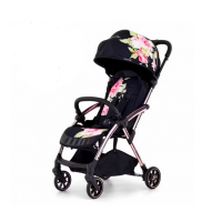 Коляска прогулочная Leclerc Baby by Monnalisa, Black (Черный)
