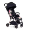 Коляска прогулочная Leclerc Baby by Monnalisa, Black (Черный)