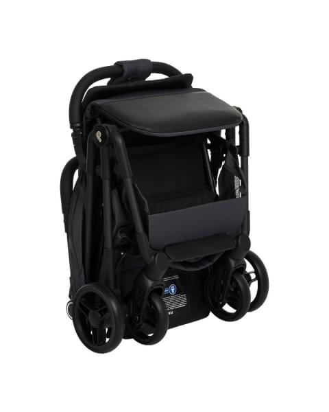 Коляска прогулочная Pituso Pera PU, Black (Черный)