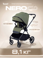 Коляска прогулочная Rant Nero Carbon Green