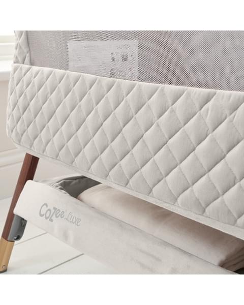 Колыбель приставная Tutti Bambini CoZee Luxe с колесами Walnut/Cream 6506 купить в Москве на официальном сайте | Цена, каталог