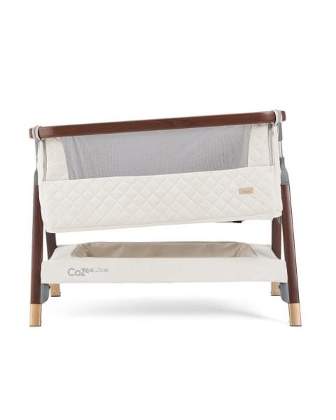 Колыбель приставная Tutti Bambini CoZee Luxe с колесами Walnut/Cream 6506 купить в Москве на официальном сайте | Цена, каталог